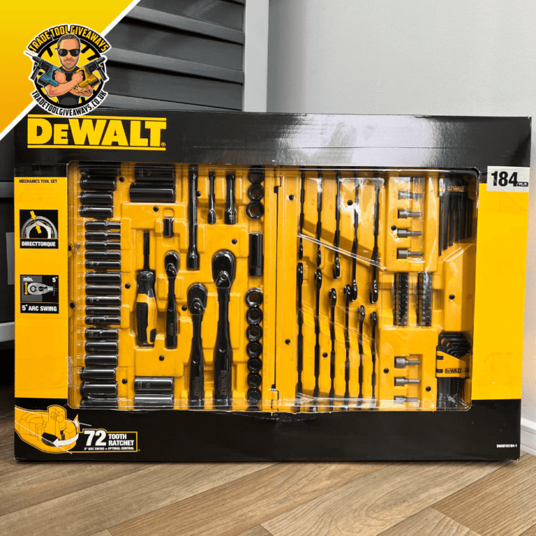 DEWALT® Mechanics Set 184pc DWMT451841 Power Tool Competitions Win Vans & Power Tools