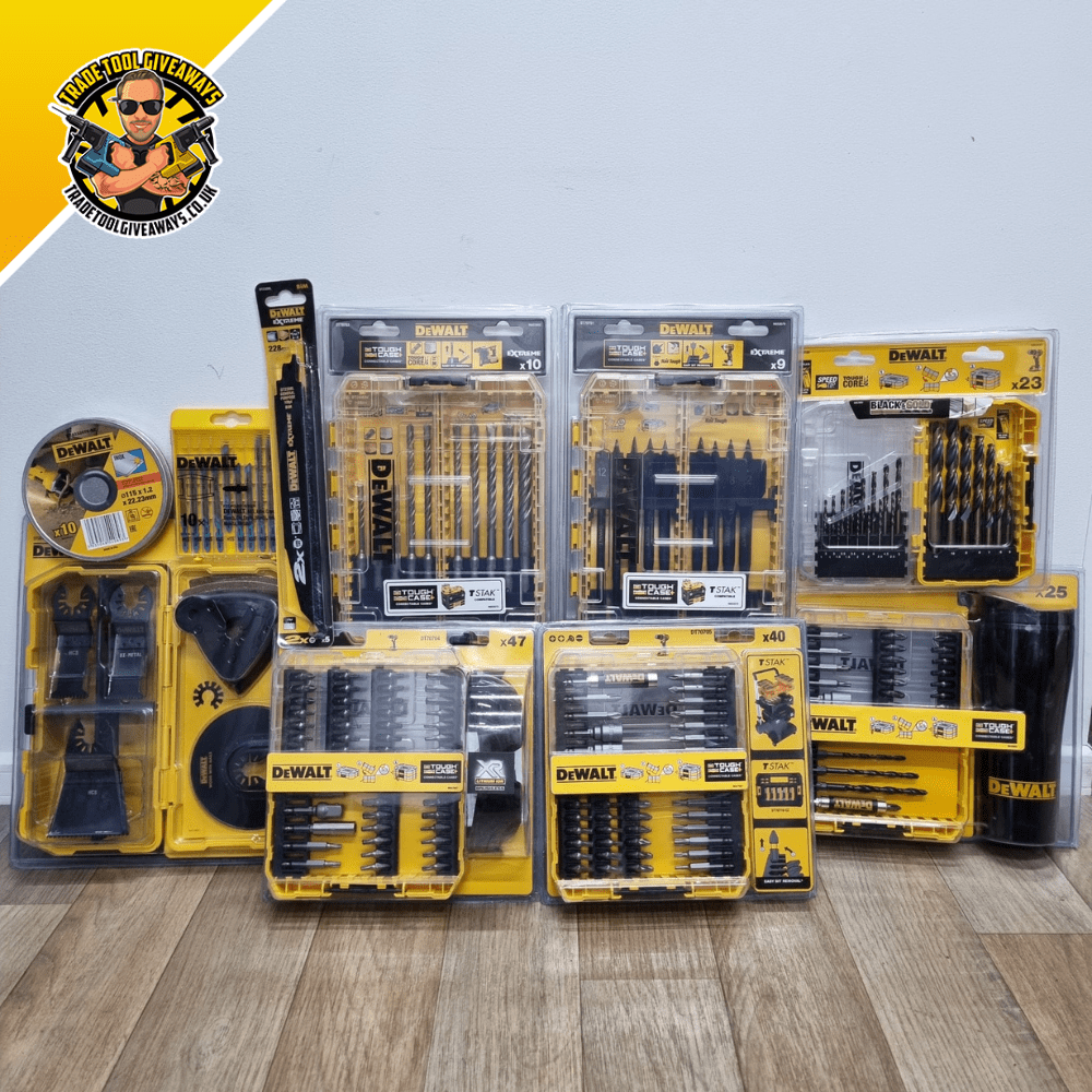 Dewalt Power Tool Accessories Bundle - Power Tool Competitions - Win Vans &  Power Tools