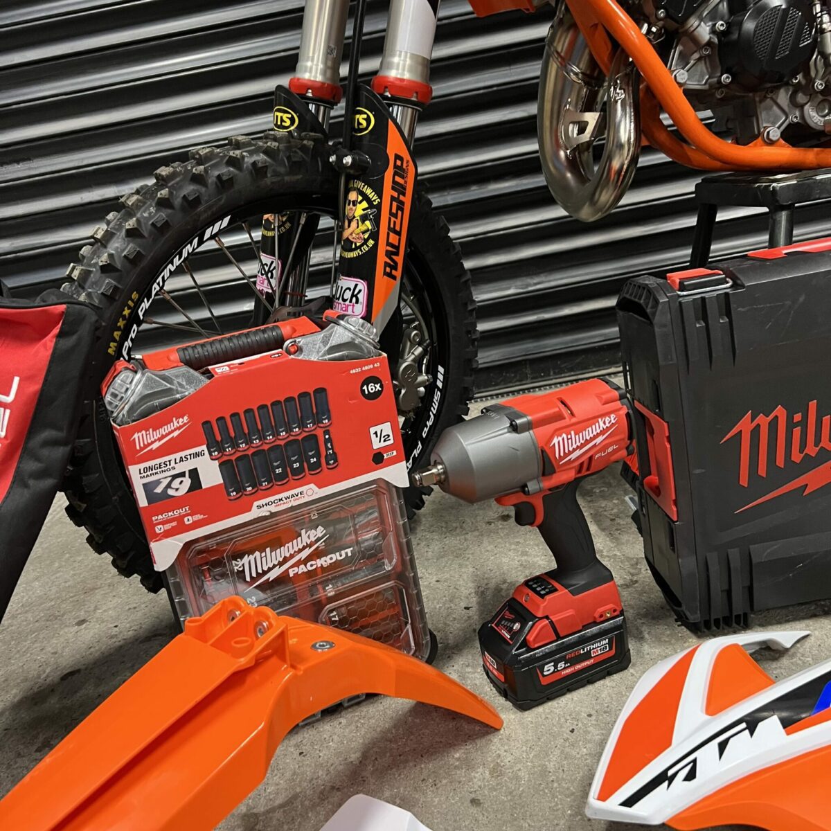 2022 KTM 85sx & Milwaukee Bundle - Image 2