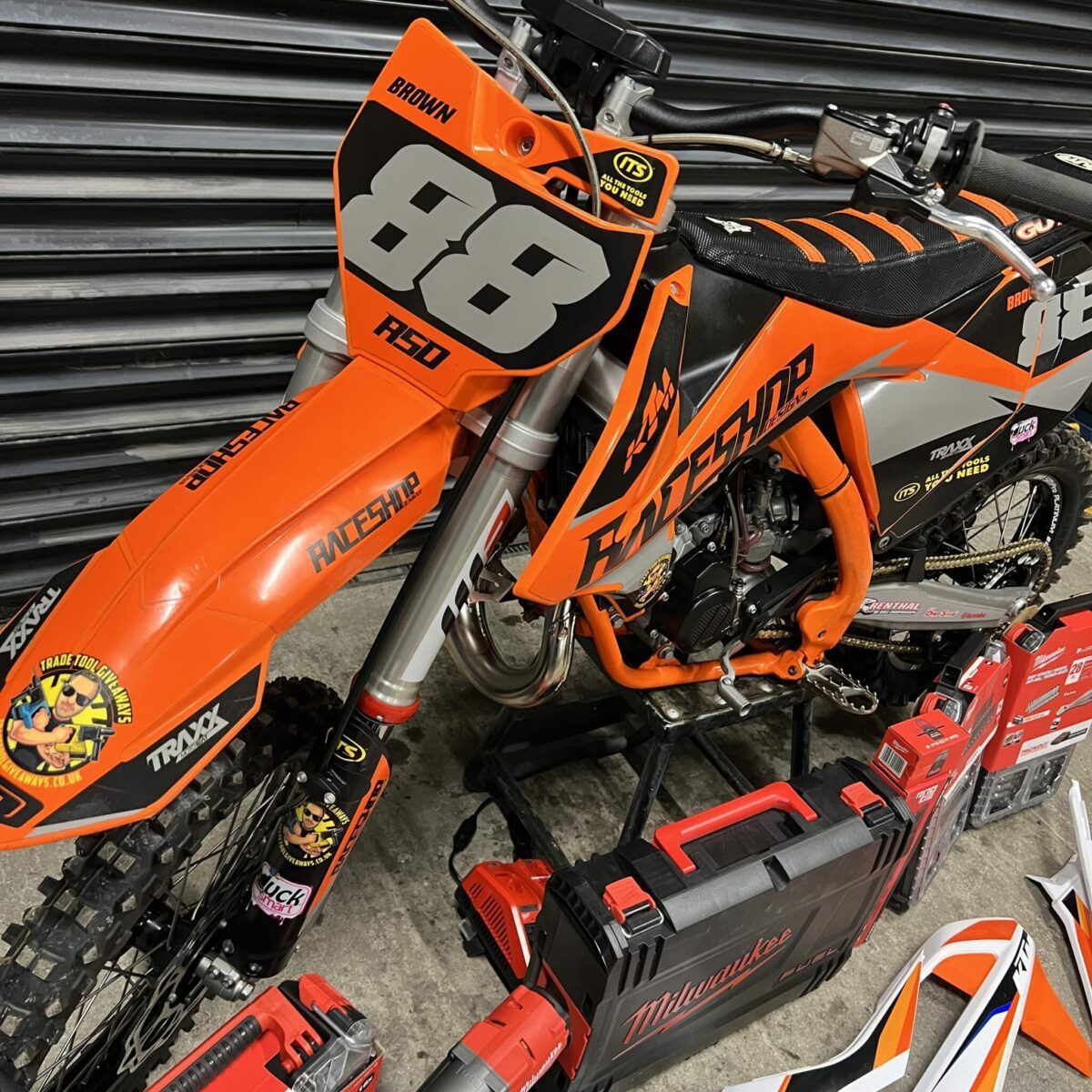 2022 KTM 85sx & Milwaukee Bundle - Image 4