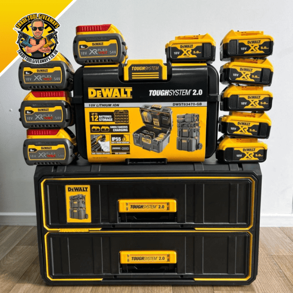 Mega Dewalt Battery, Charger & Storage Bundle Power Tool Competitions