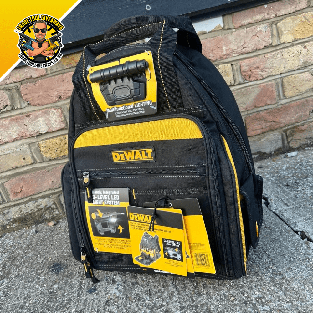 Dewalt Lighted Tool Backpack