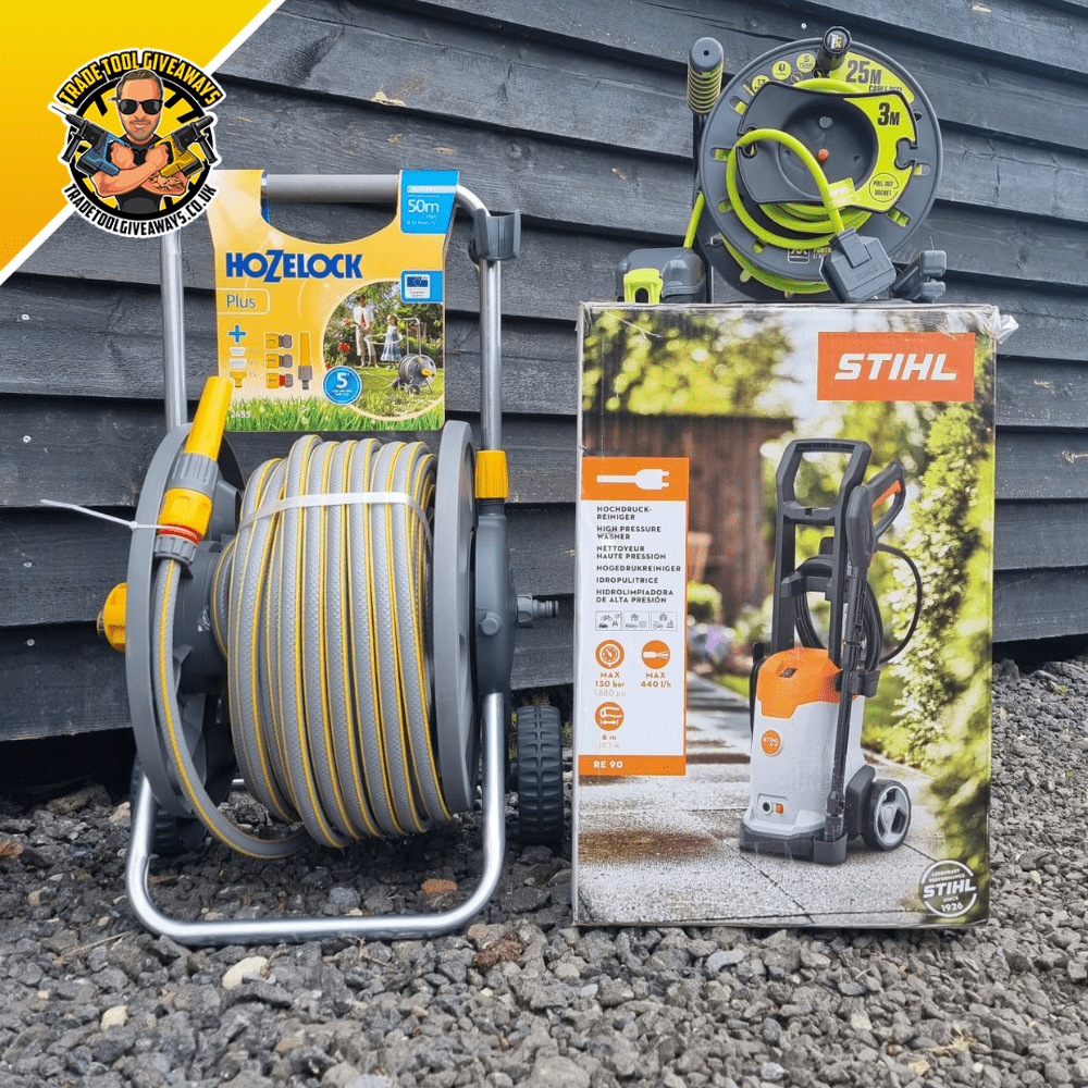 Stihl Jet Wash Hozelock Hose IP Rated Extension Lead Power