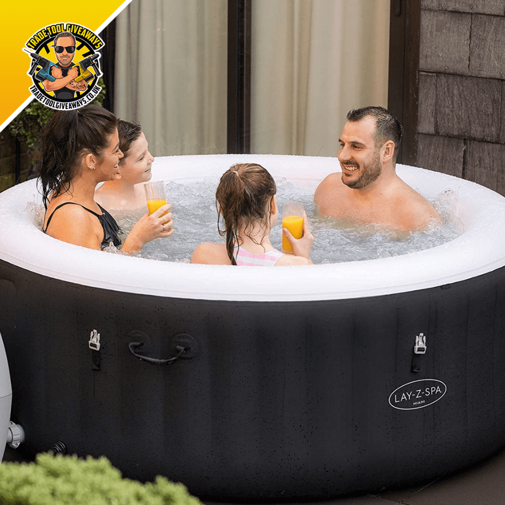 LayZSpa Miami Hot Tub Power Tool Competitions Win Vans & Power Tools