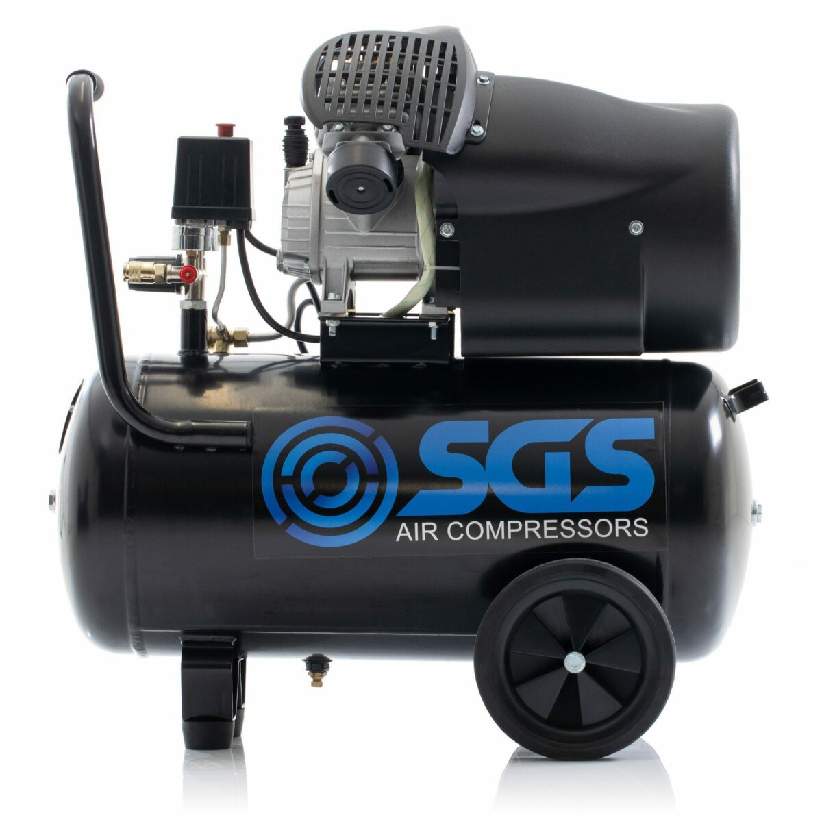 SGS 50L Direct Drive Air Compressor & 71pc Tool Kit - Image 3