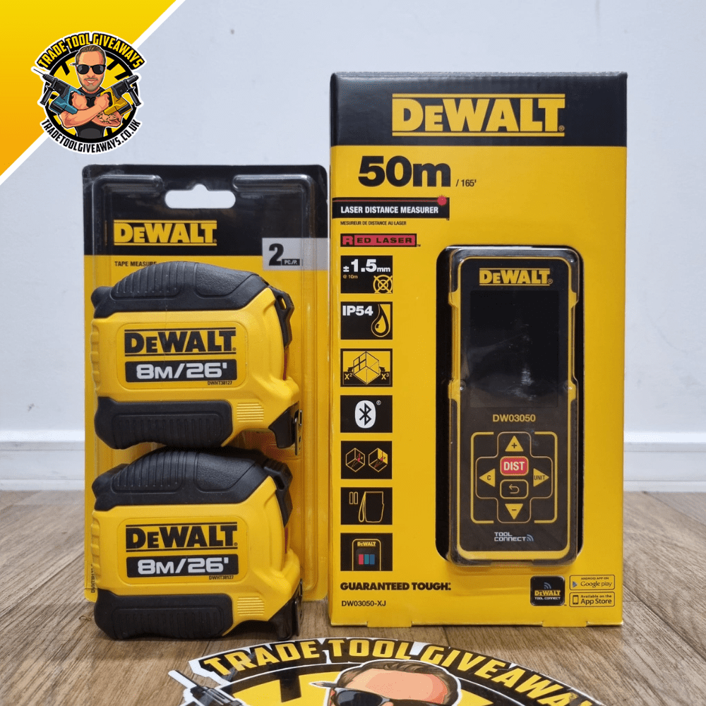 Dewalt laser cheap tape measure