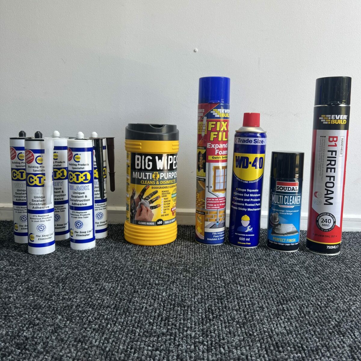 TradeTidy Sealant/Aerosol/Wipes Holders 3 Pack - Image 5