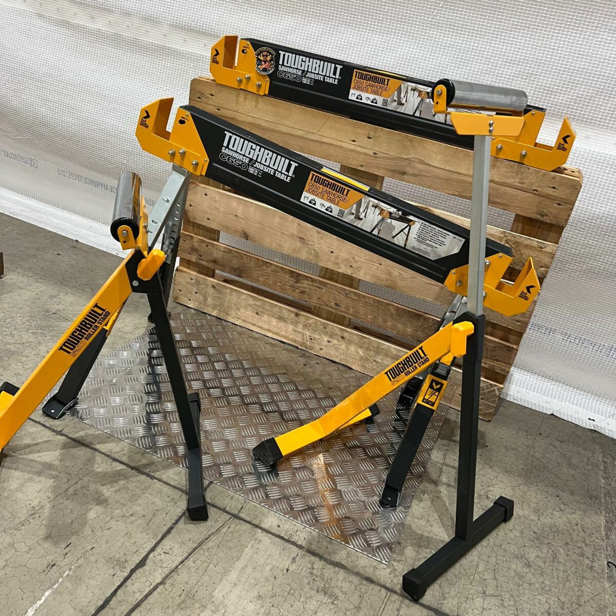 ToughBuilt Sawhorses & Roller Stand Bundle #3 - Image 2