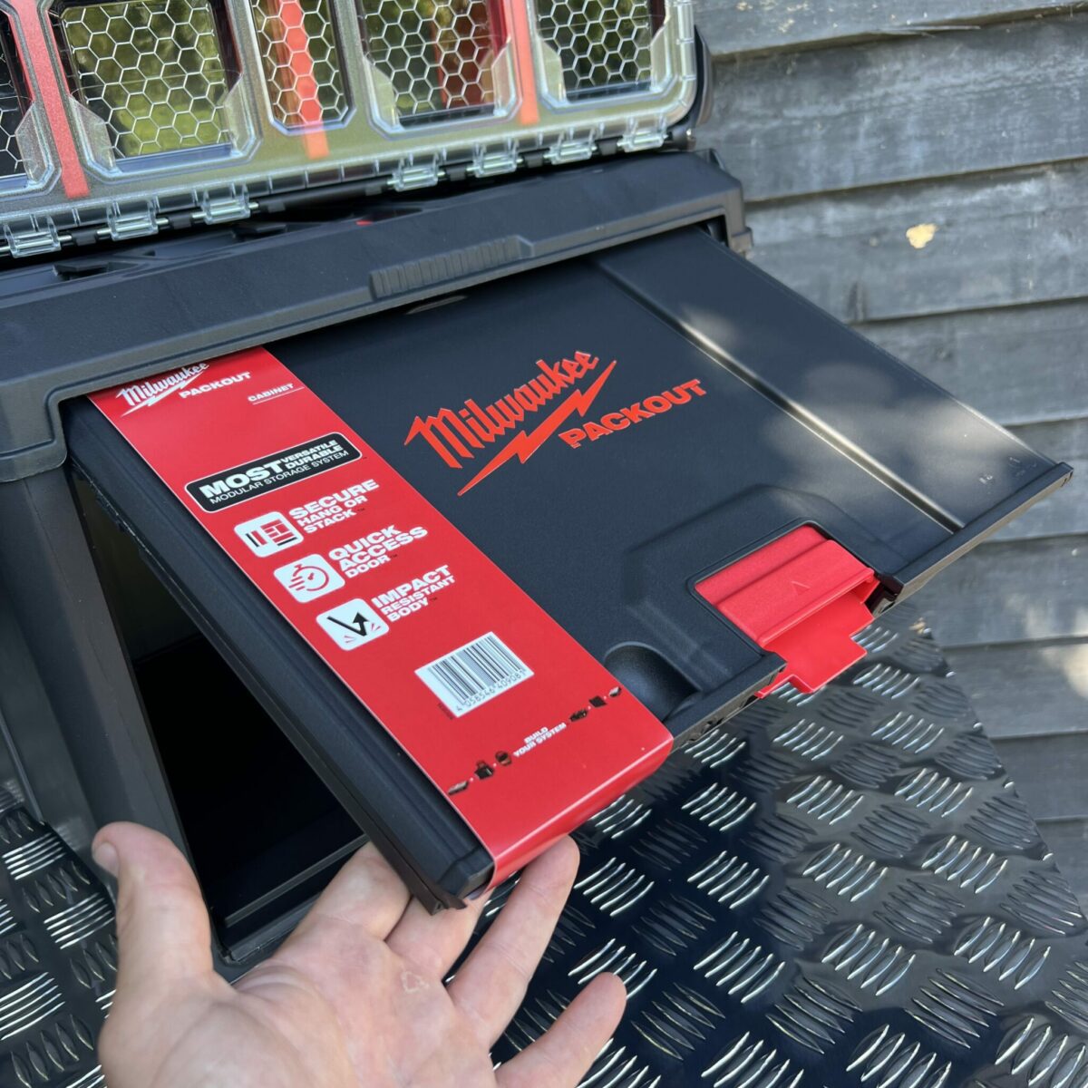 Milwaukee PACKOUT Cabinet & Deep Organiser - Image 6