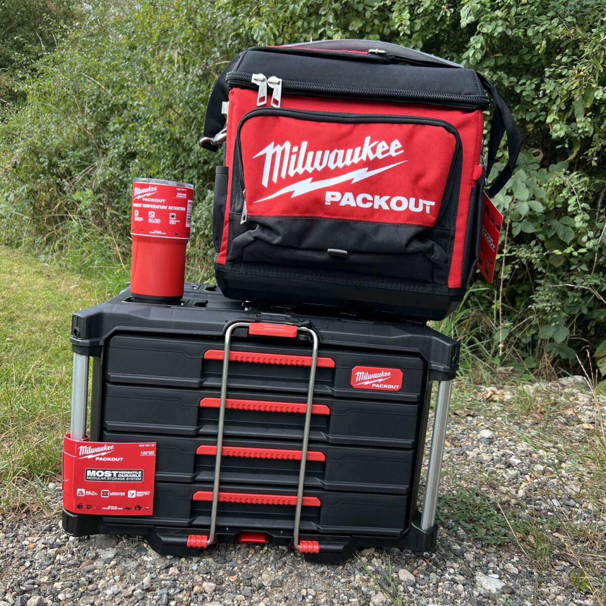 Milwaukee PACKOUT 4 Drawer Tool Box Bundle - Image 5