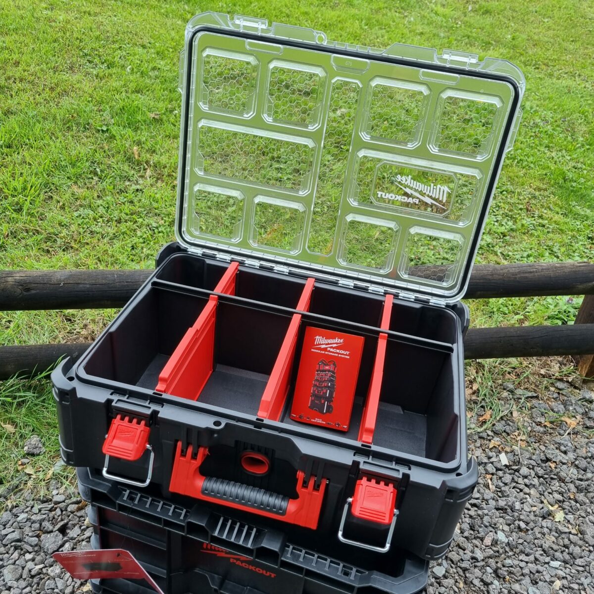 Milwaukee PACKOUT Crate & Deep Organiser - Image 3