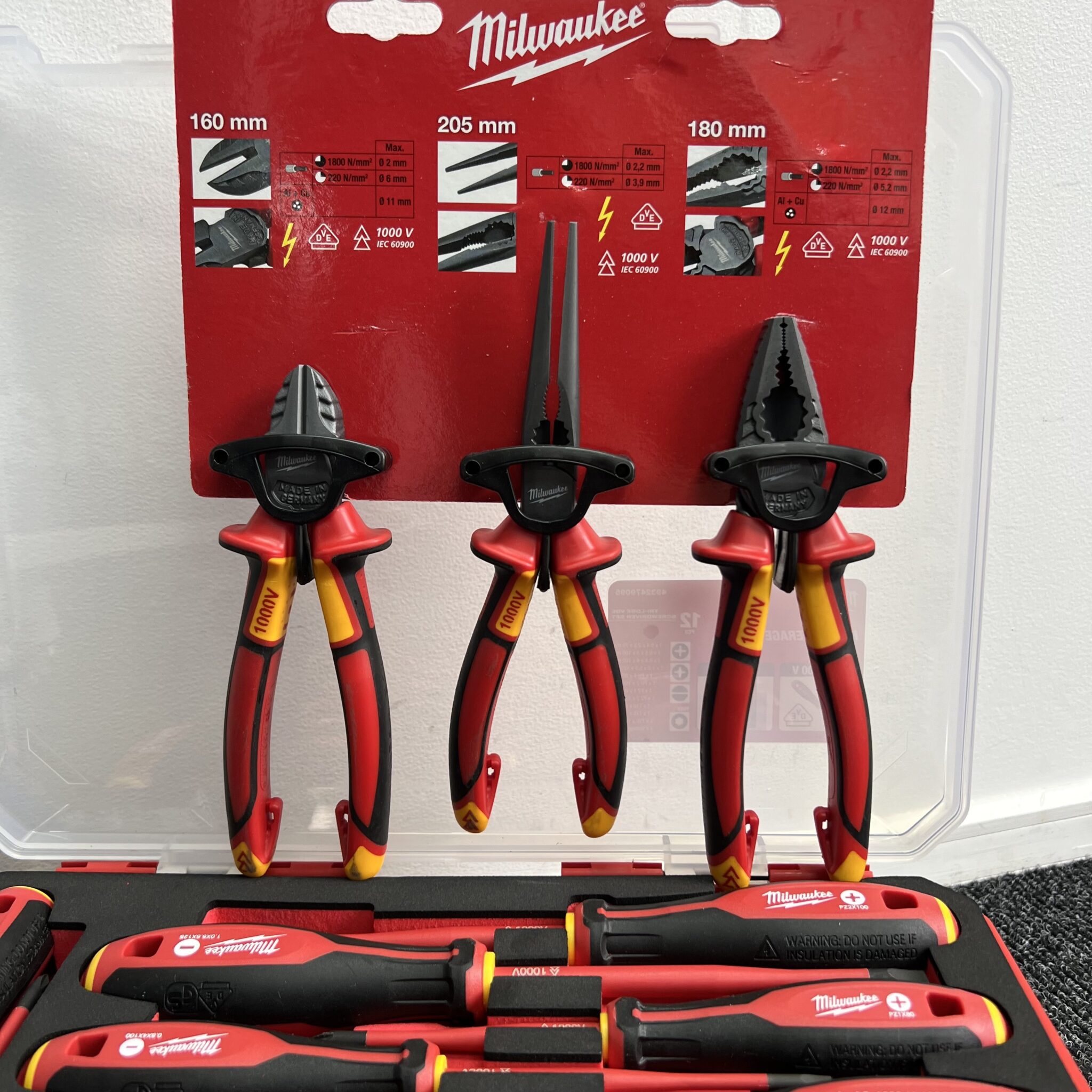Milwaukee vde on sale set