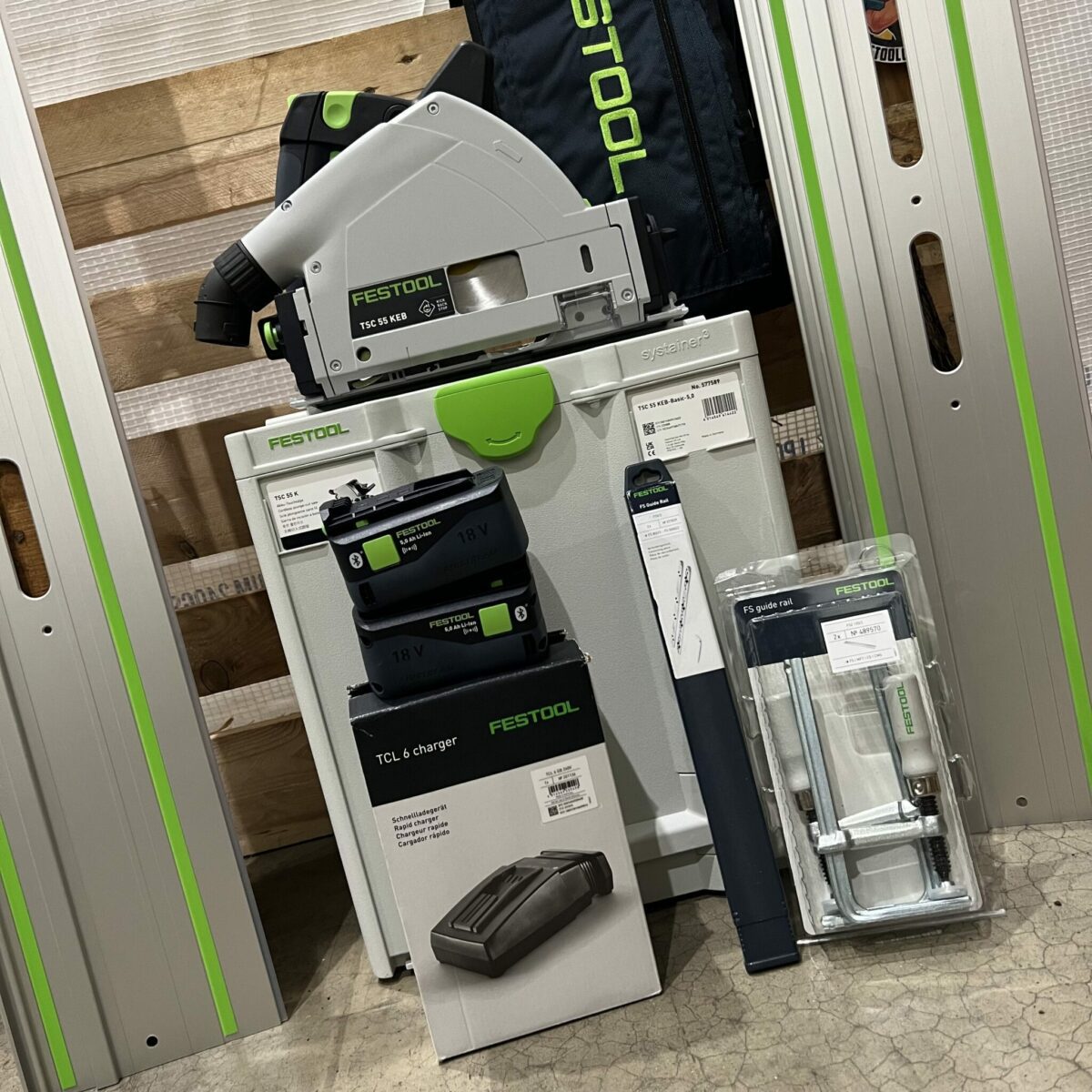 Festool 18v Plunge Cut Saw Kit - Image 2
