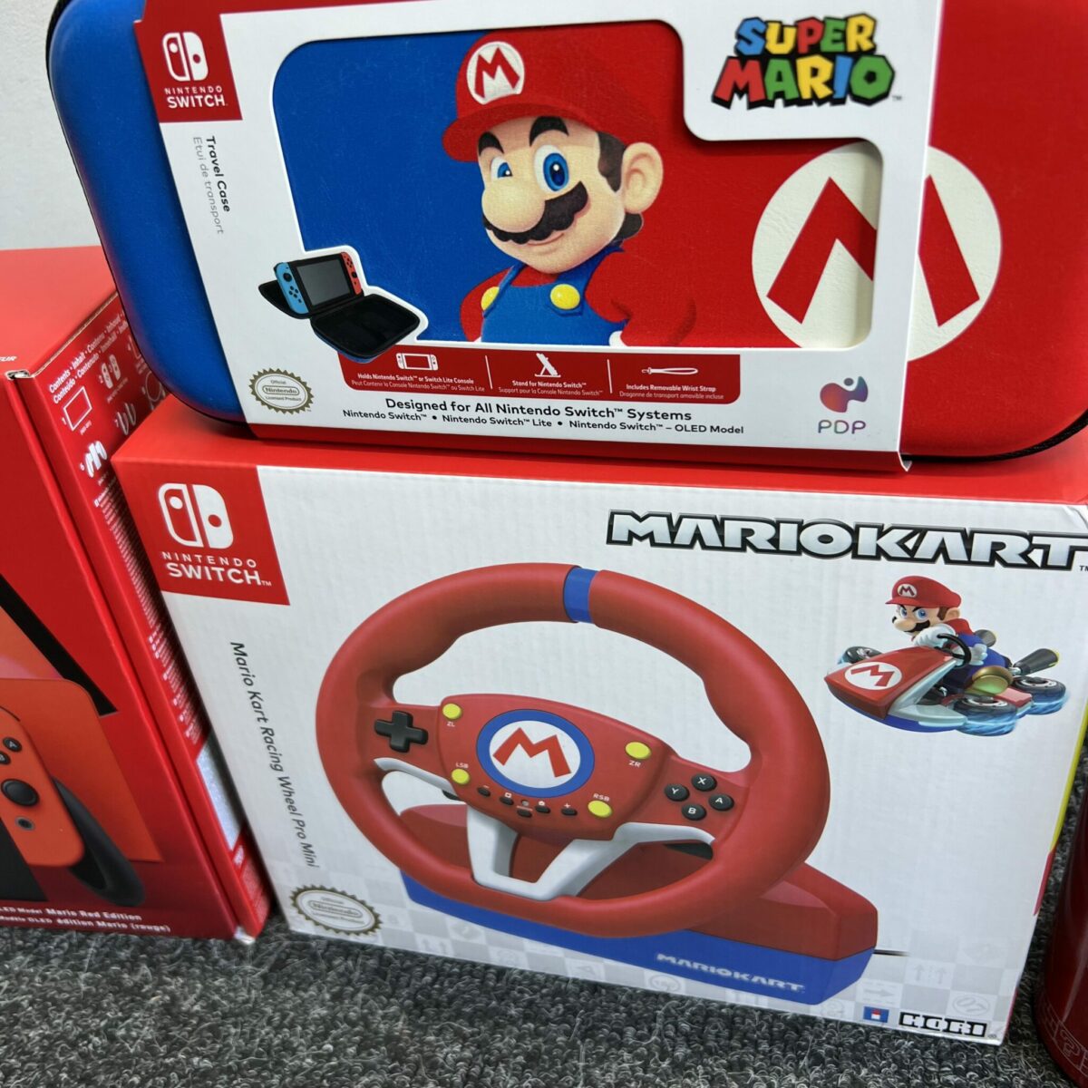 Nintendo Switch – OLED Model Mario Red Edition Bundle - Image 3