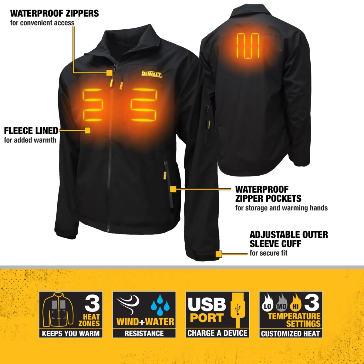 Dewalt | Makita | Milwaukee Heated Jacket #14 - Image 12