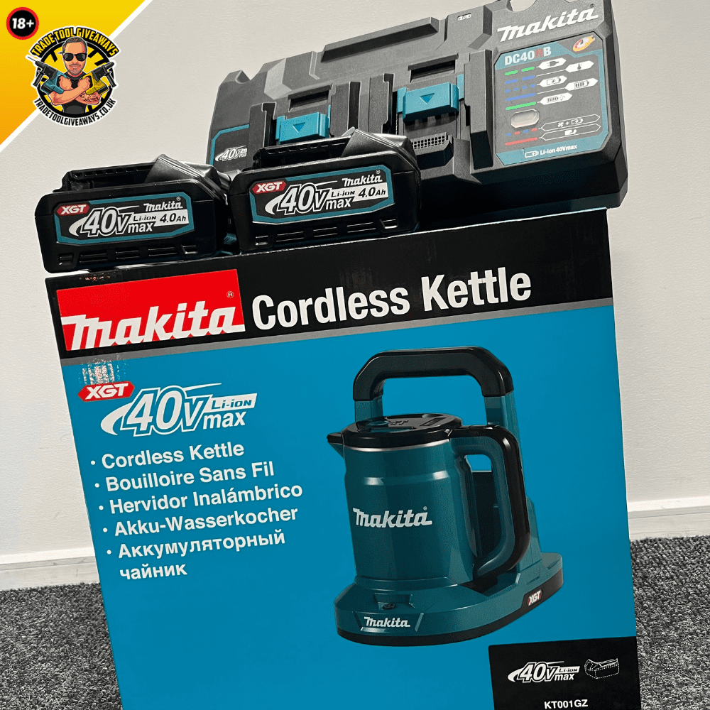 Makita 40v Kettle Batteries Duel Charger