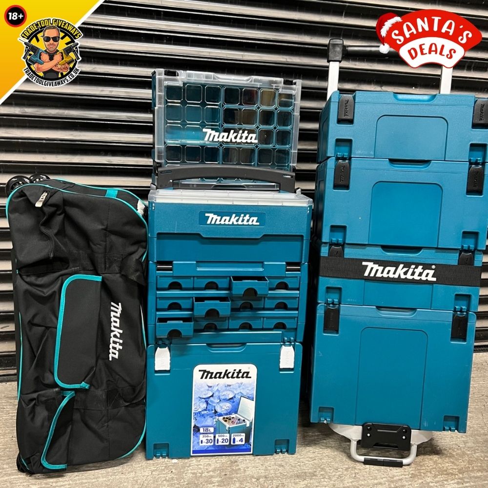 Makita wheeled tool box deals
