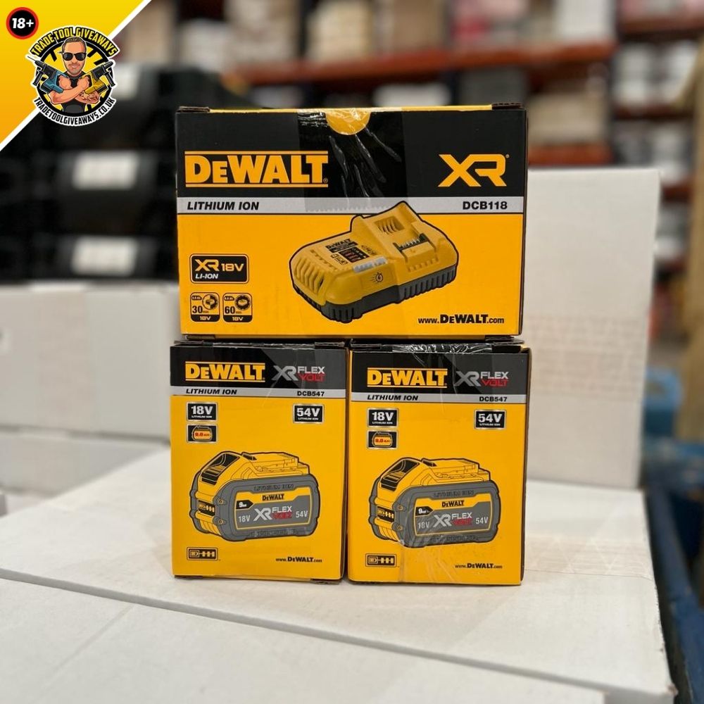 Dewalt FlexVolt Battery Charger Bundle