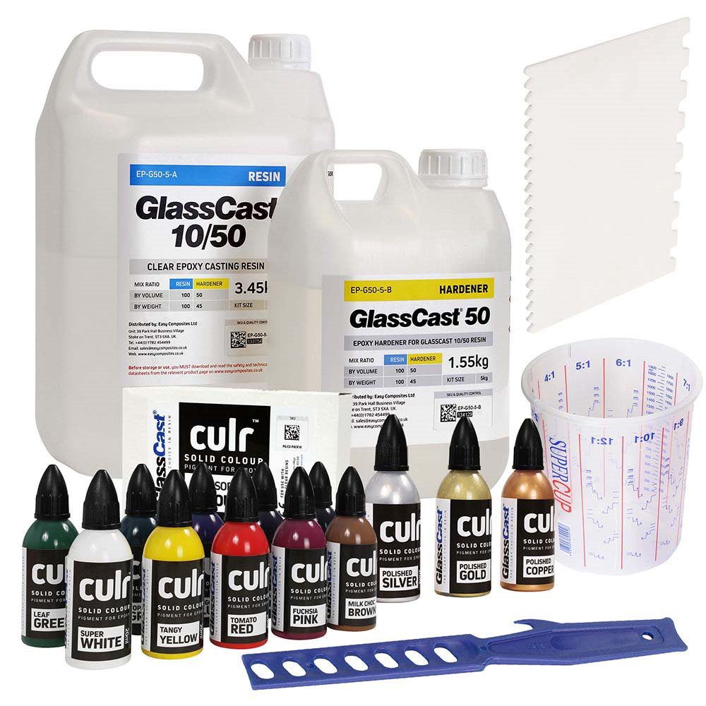 Glass cast epoxy discount
