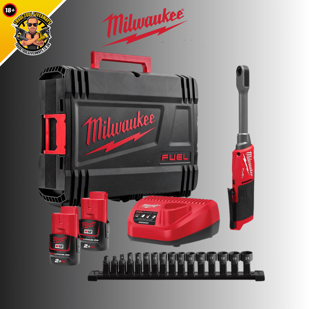 Milwaukee M12 Pass Through Ratchet Kit 3 Power Tool Competitions