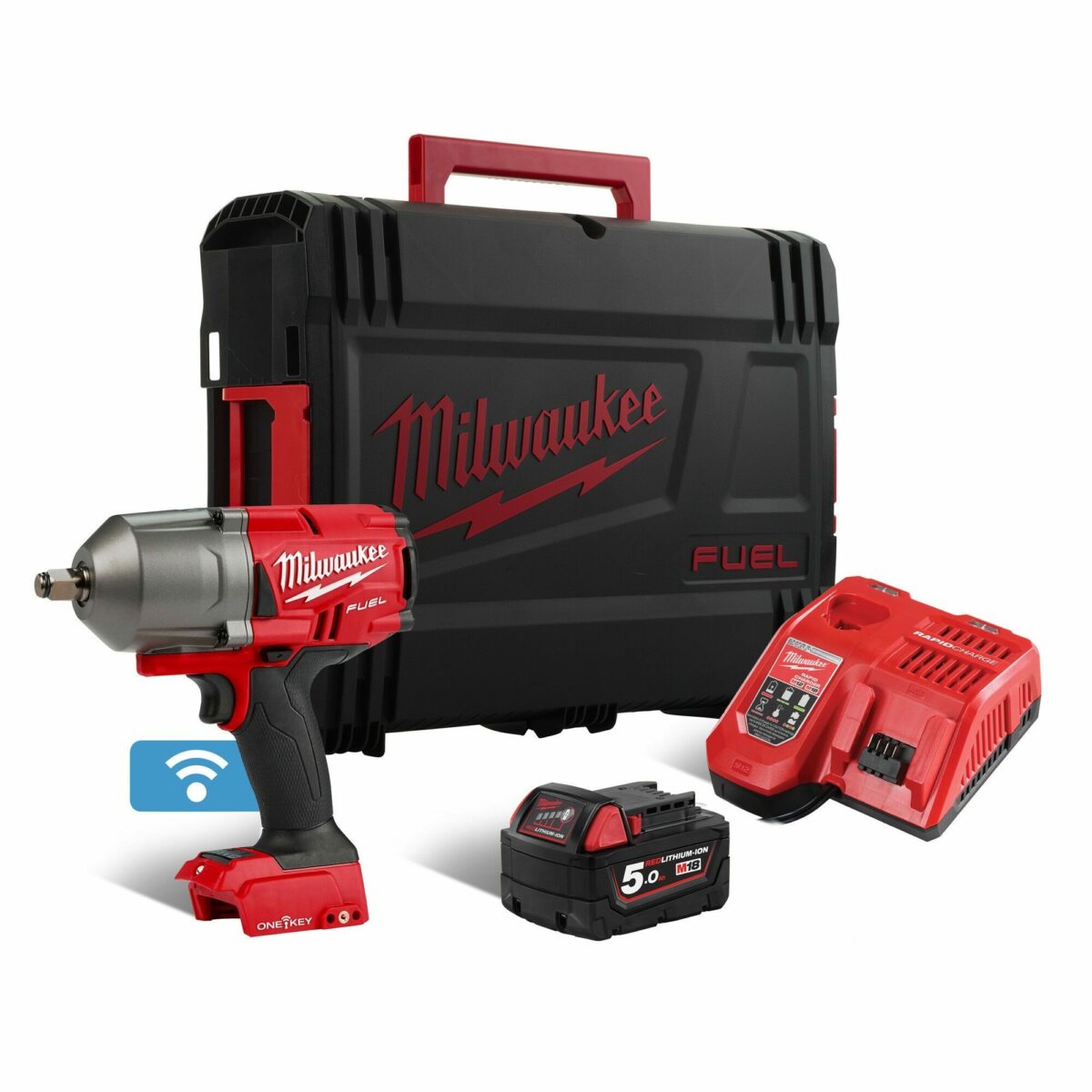 Milwaukee 18v 1/2" Impact Wrench Bundle - Image 2