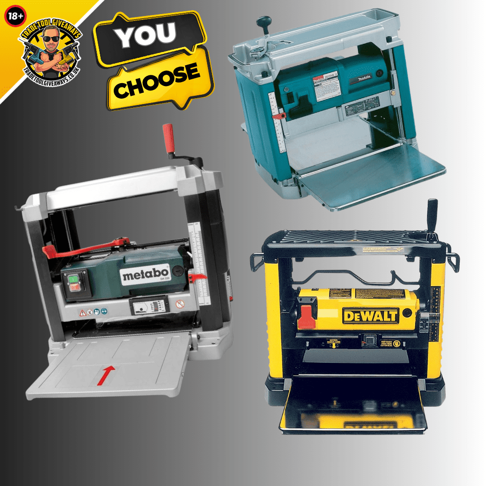 240v Portable Thicknesser 6 Power Tool Competitions Win Vans Power Tools