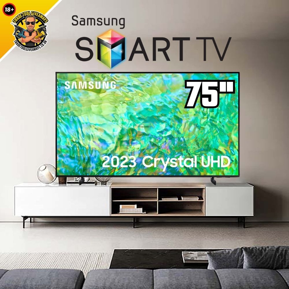 Samsung 75" Crystal UHD 4k HDR Smart TV 6 Power Tool Competitions