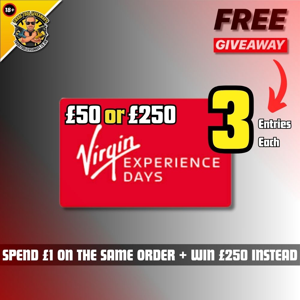 FREE £50 Virgin Experience Days Gift Voucher Spend £1 & Get £250