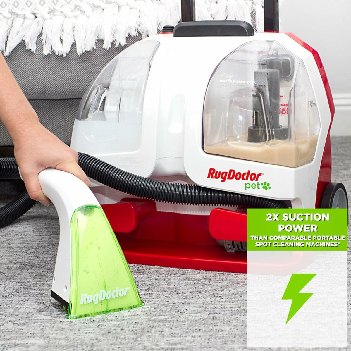 Rug Doctor Pet Portable Spot Carpet Cleaner & Cleaning Solution - Image 3