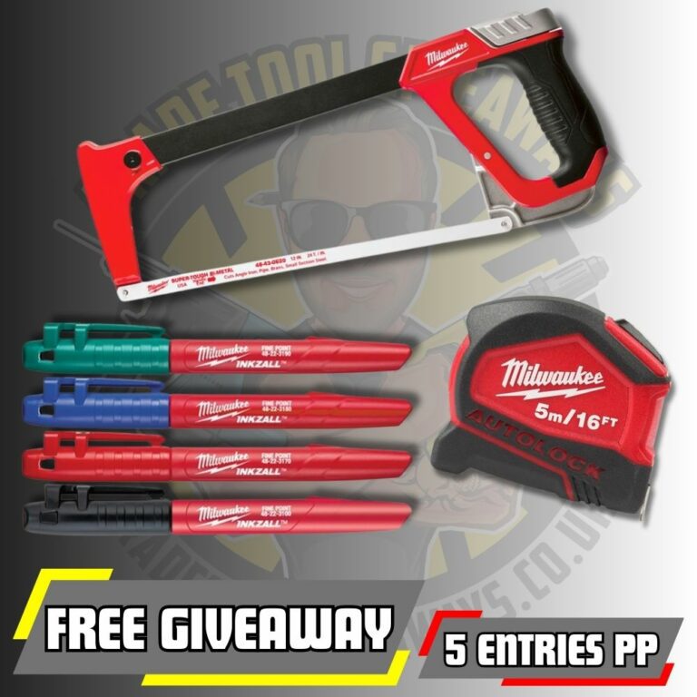 FREE Milwaukee Hacksaw Bundle Power Tool Competitions Win Vans