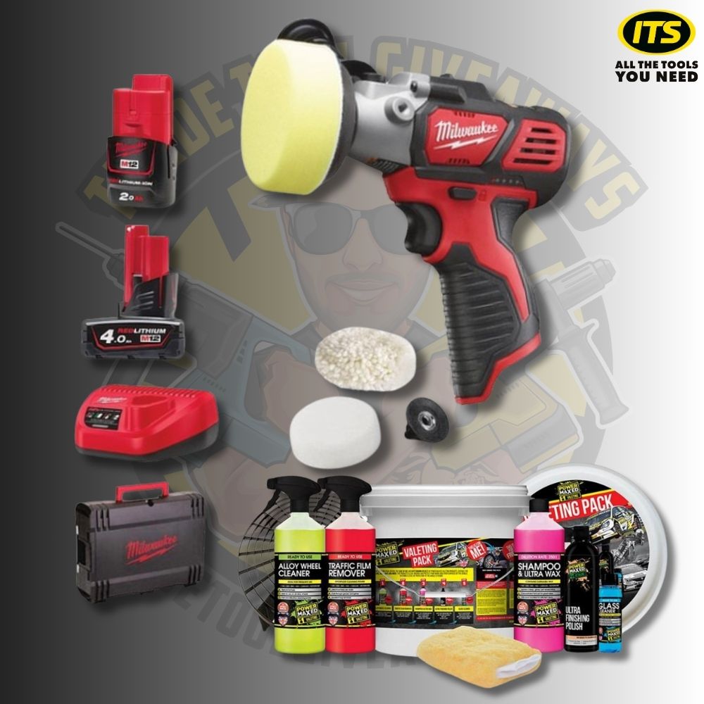 Milwaukee M12 Polisher Sander Bundle