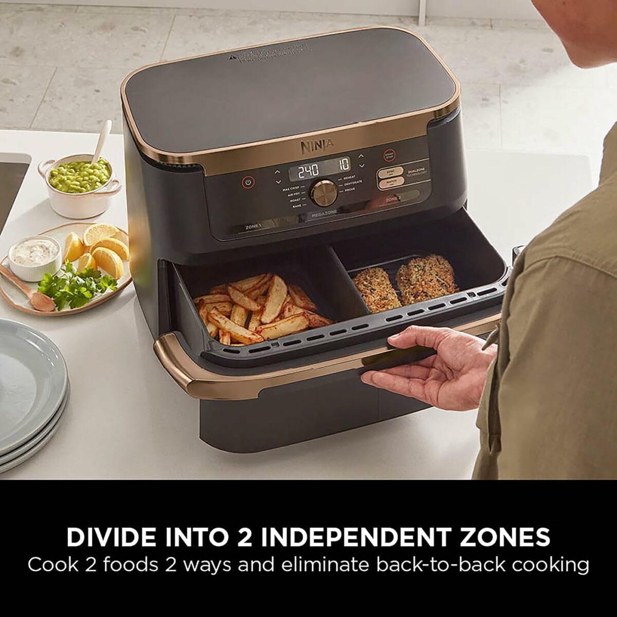 Ninja Foodi 10.4L Dual Air Fryer - Image 8