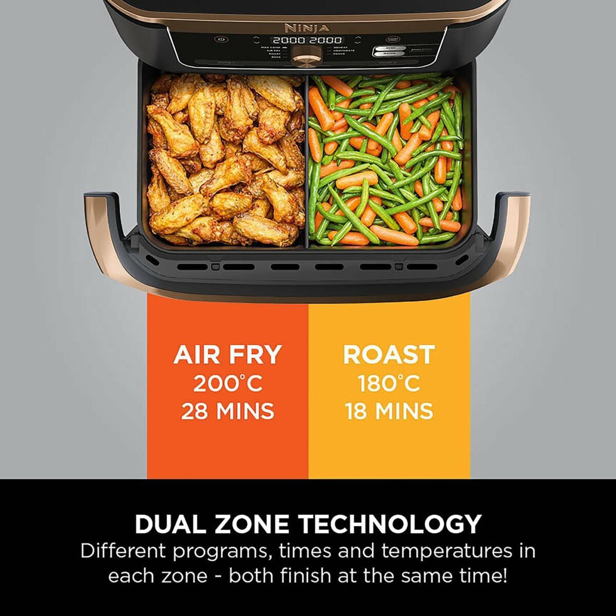 Ninja Foodi 10.4L Dual Air Fryer - Image 9