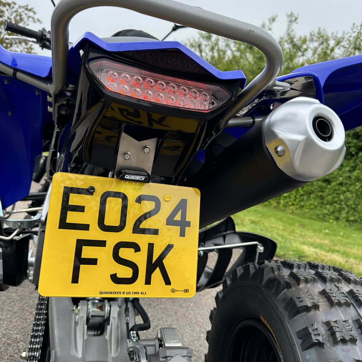 2024 Yamaha Raptor YFM700R Quad Bike - Racing Blue - Image 10