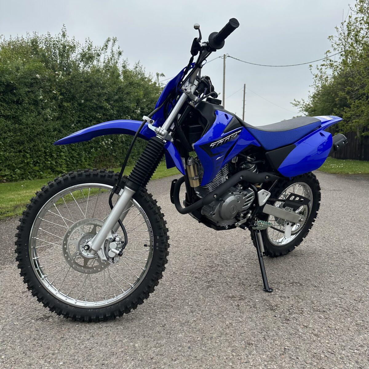 2024 Yamaha TTR 125 - Racing Blue - Image 3