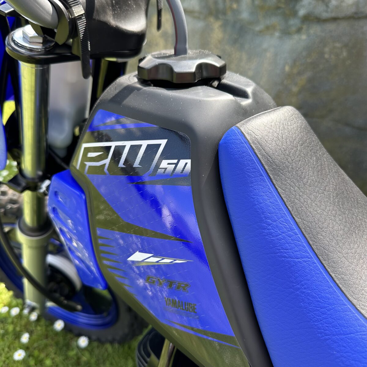 2024 Yamaha PW50 - Racing Blue - Image 8