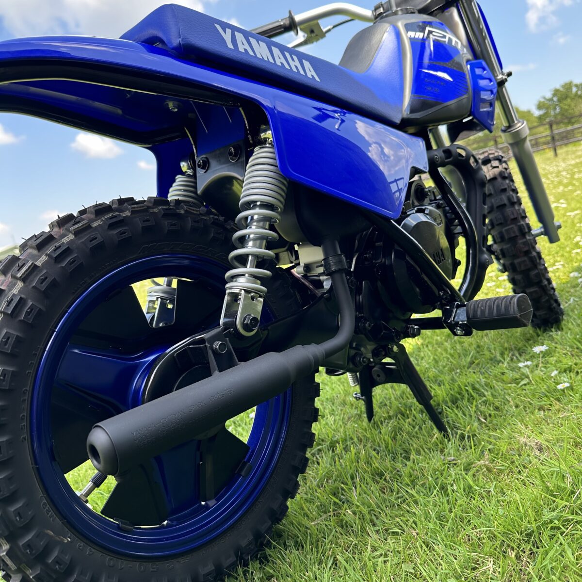 2024 Yamaha PW50 - Racing Blue - Image 7