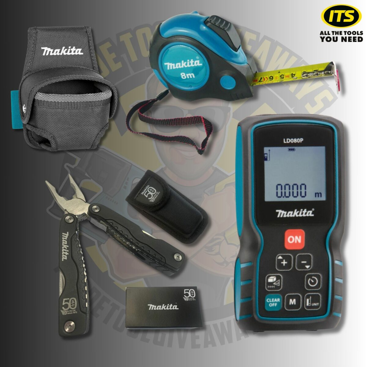Makita Laser Distance Measure Bundle