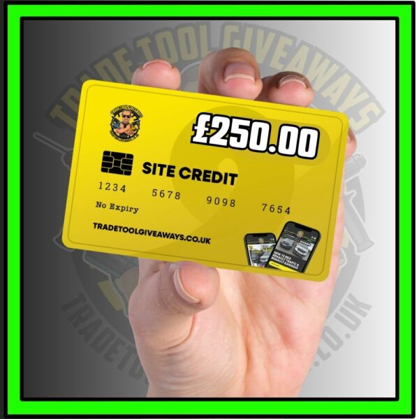 £250 TTG Site Voucher 36 Power Tool Competitions Win Vans & Power