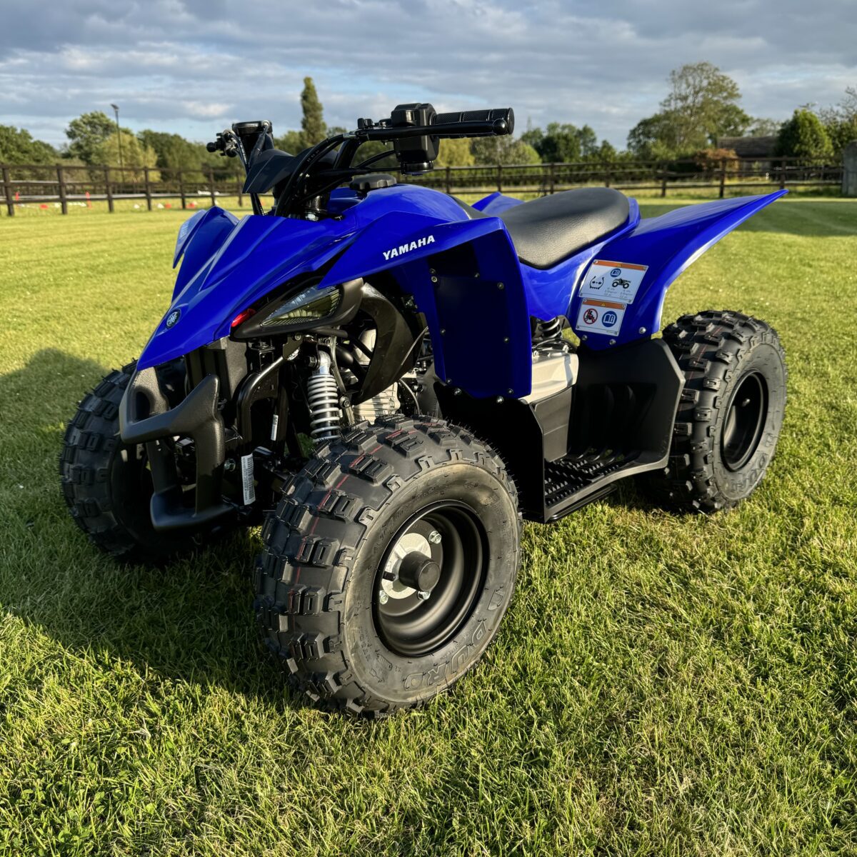 2024 Yamaha YZF50 Or YFM90r - Racing Blue - Image 4