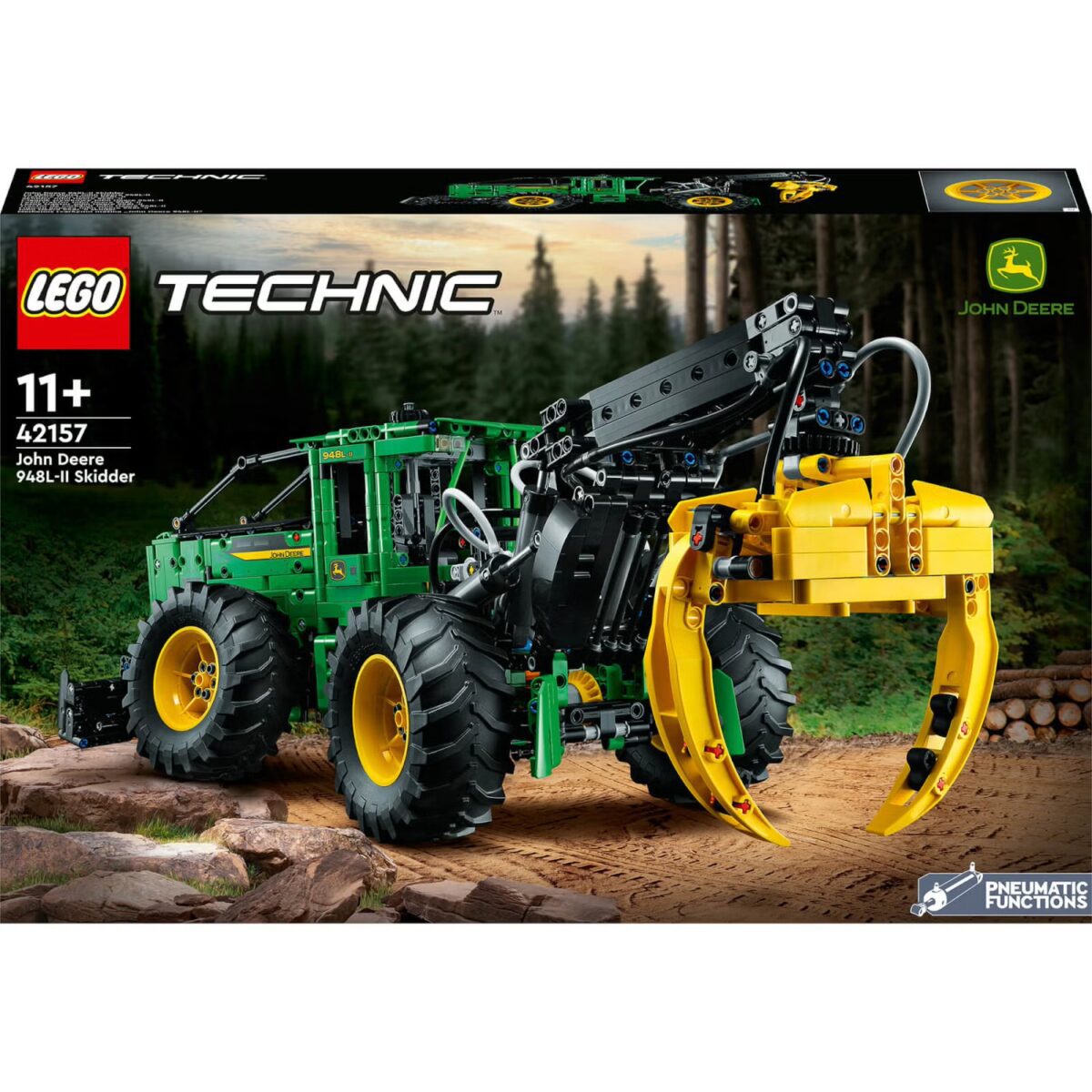 LEGO Technic -  John Deere 948L-II Skidder Vehicle - Image 7