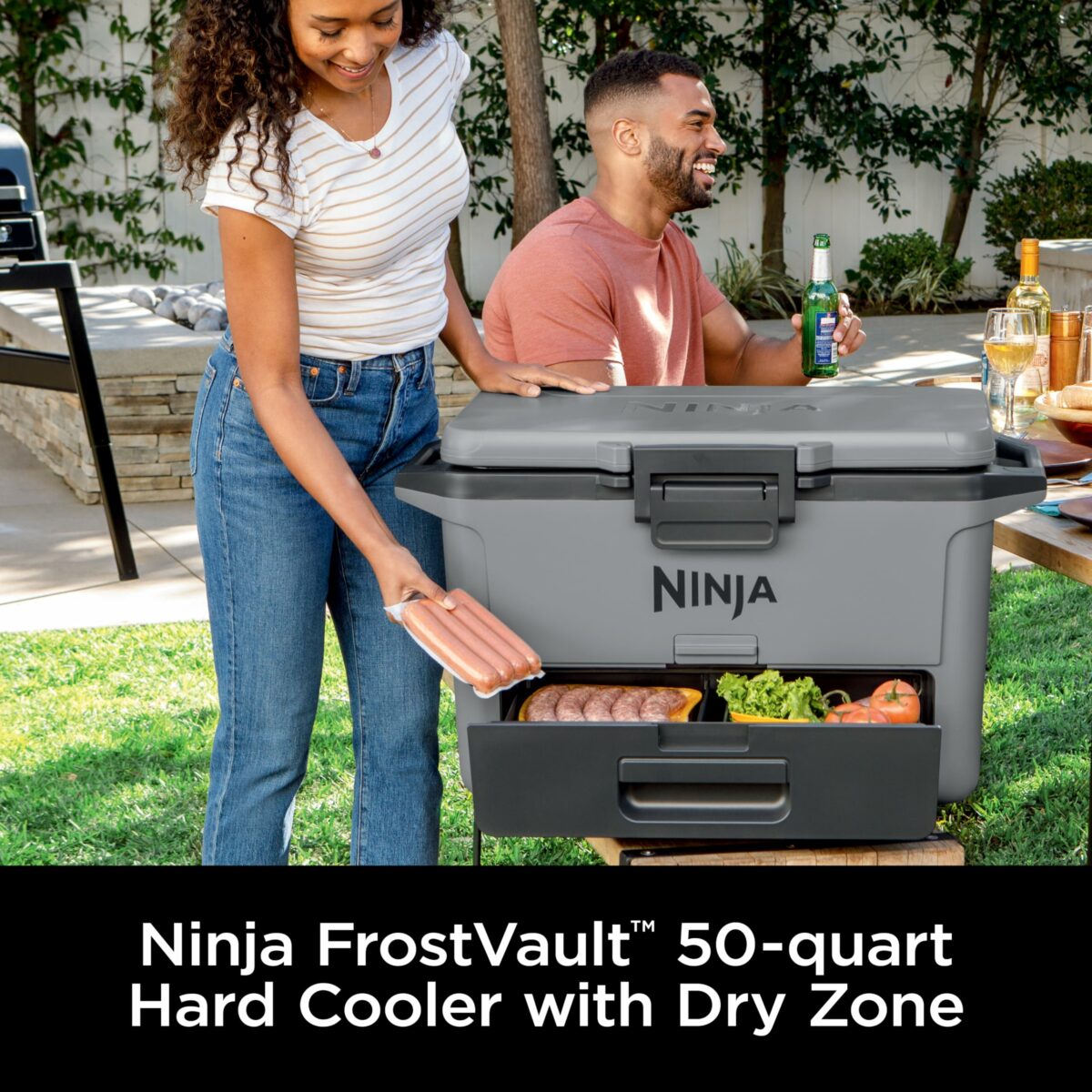 Ninja FrostVault 47L Hard Cooler & FREE Thirsti Bottle #2 - Image 2