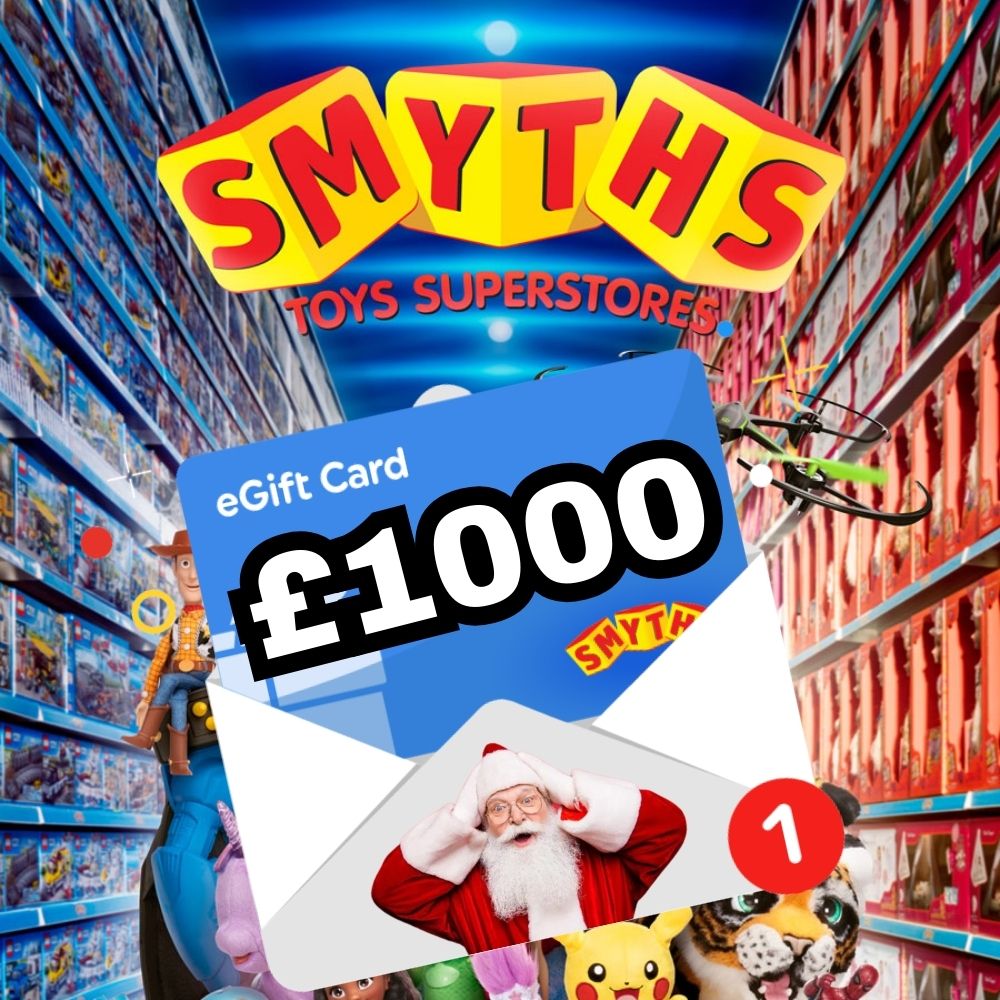 1 000 Smyths Toys SuperStores Gift Card 4 Power Tool Competitions Win Vans Power Tools