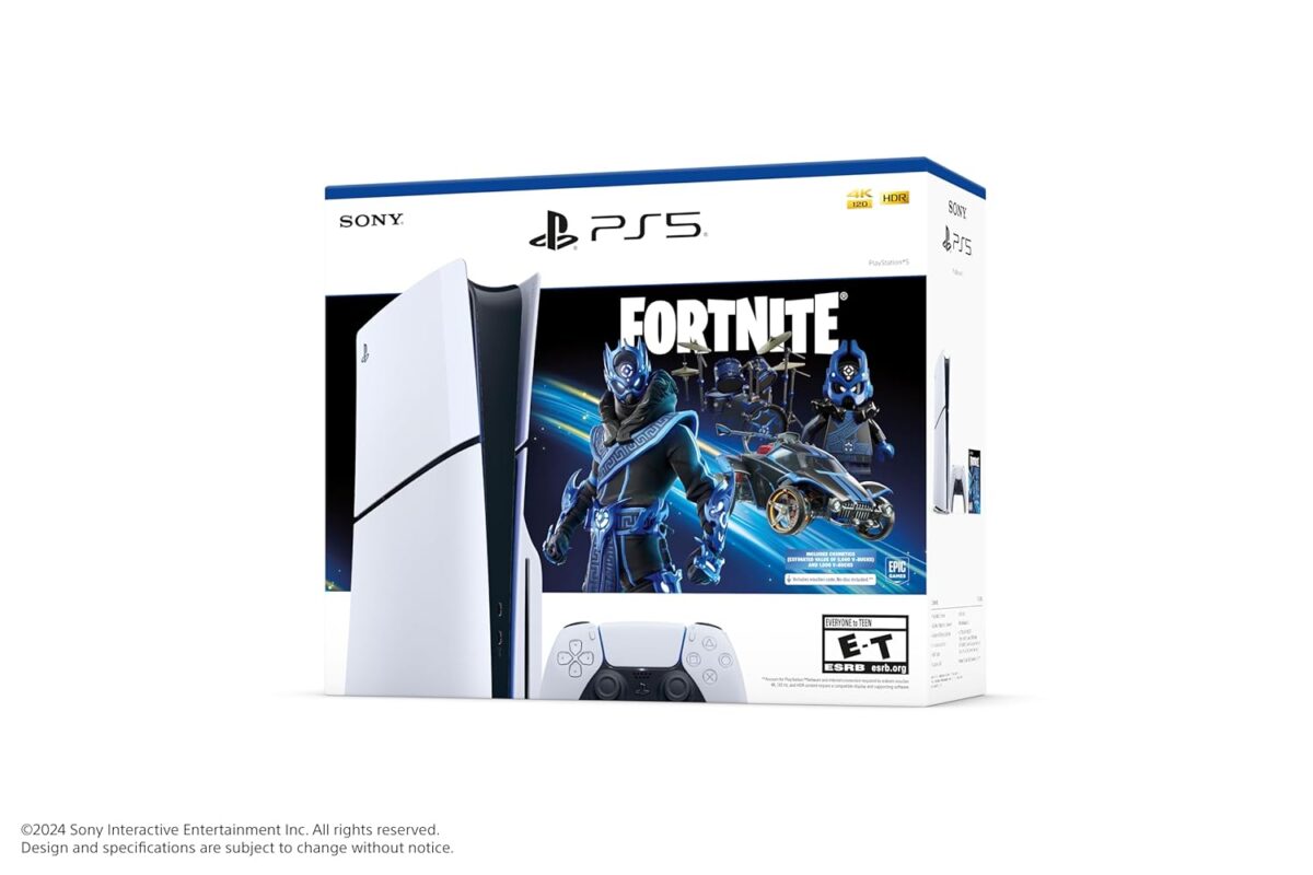 Limited Edition Playstation 5 Slim - Fortnite Cobalt Star - Image 2