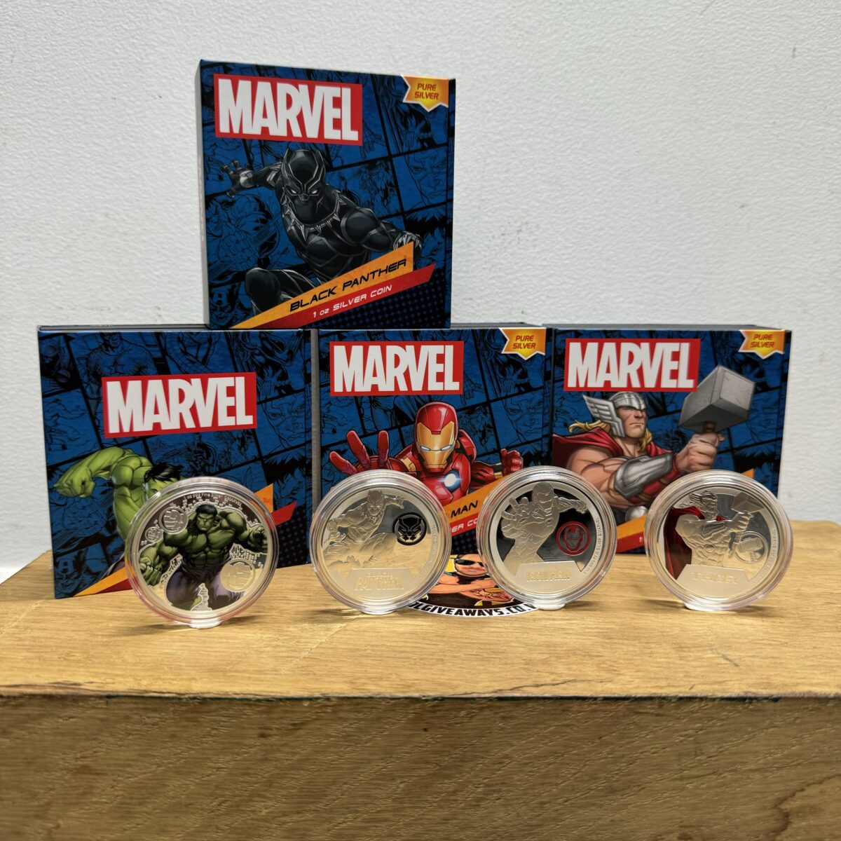 Auto Draw - Marvel 1oz Silver Coin Collection #2 (4oz Of Silver) - Image 2
