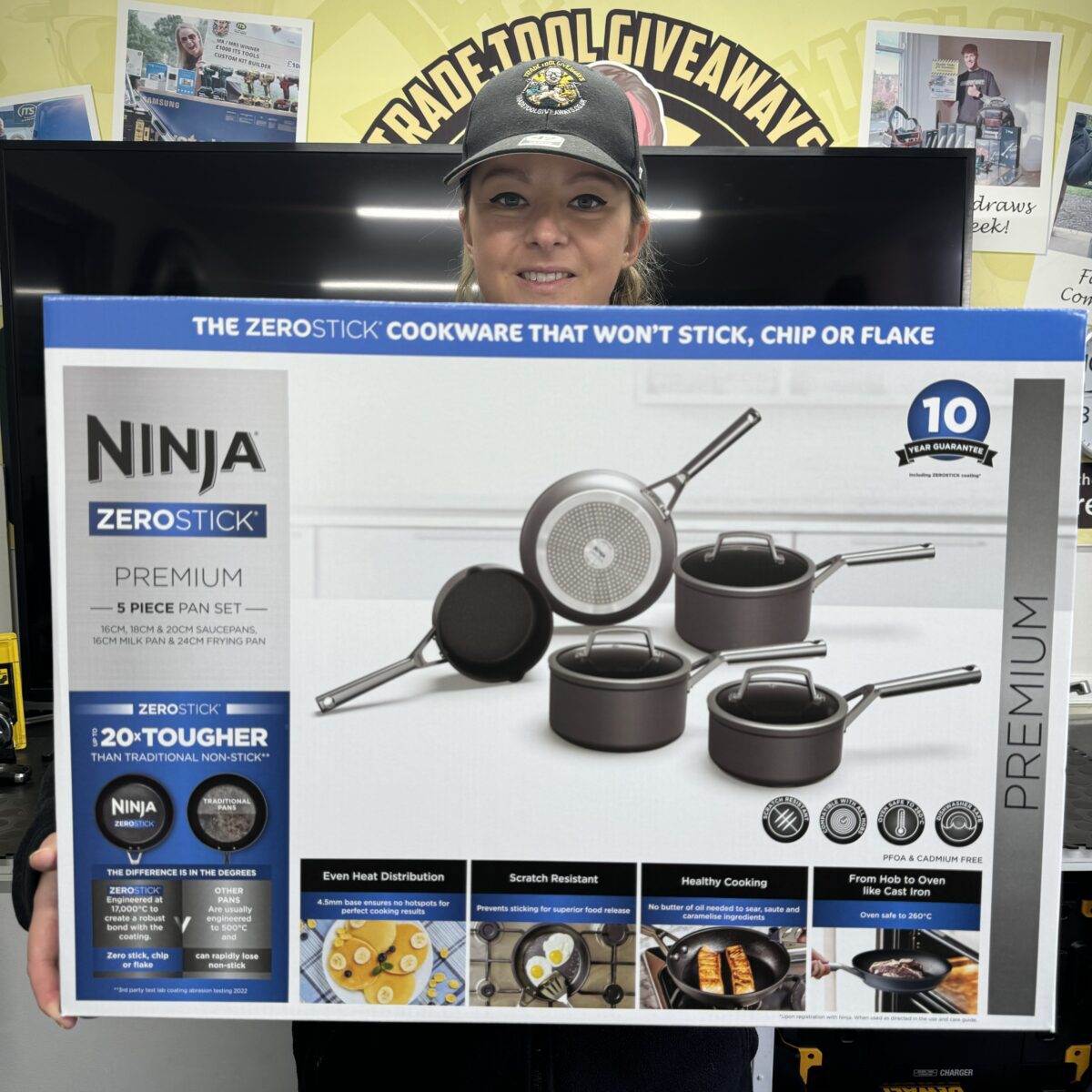 Ninja ZEROSTICK 5pc Pan Set #4