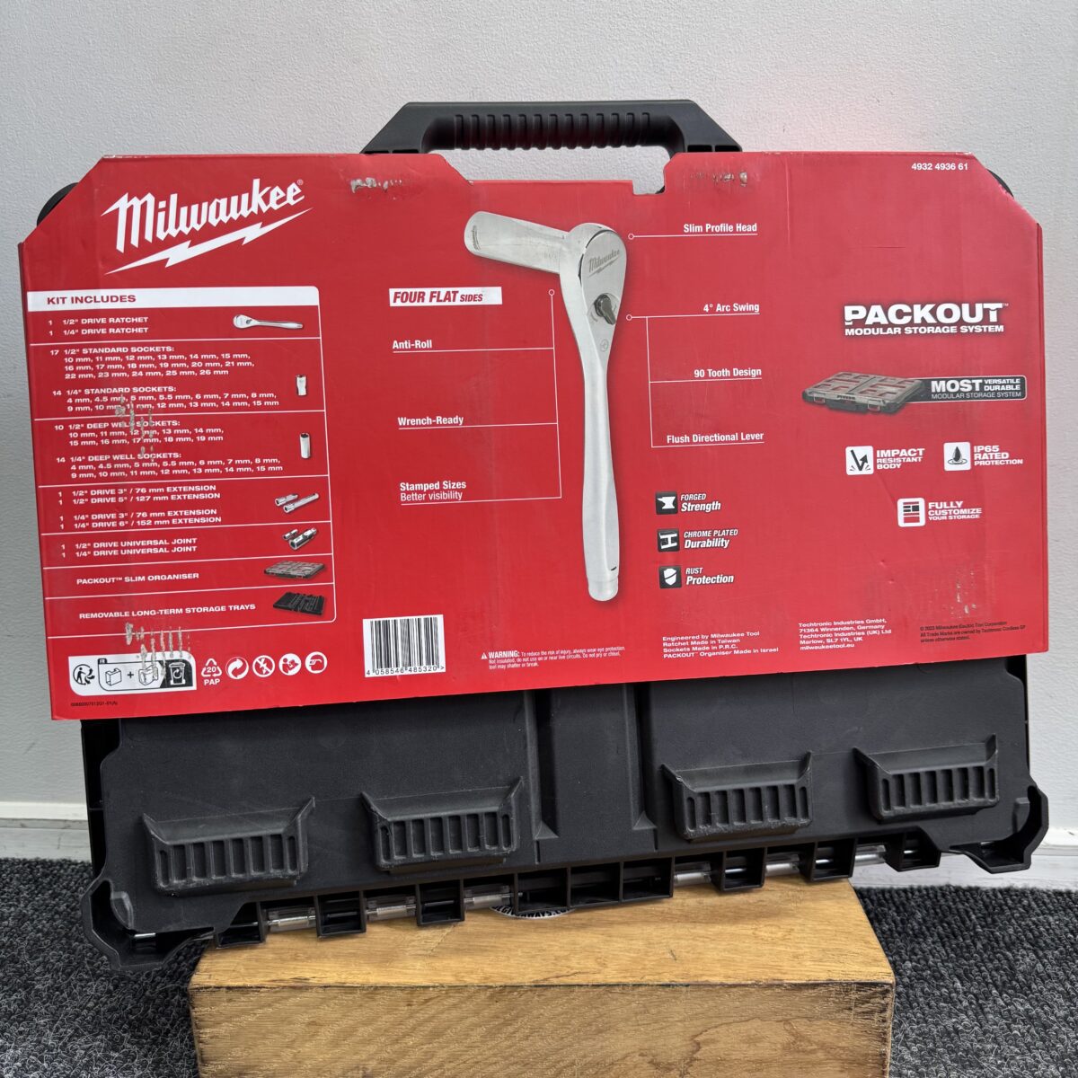 Milwaukee PACKOUT 63pc Ratchet & Socket Set #2 - Image 2