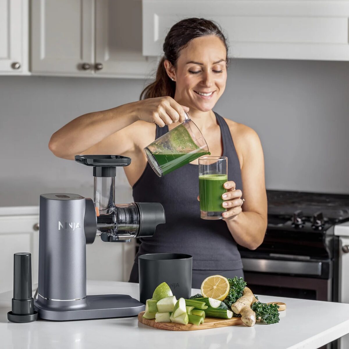 NEW Ninja Cold Press Juicer With Anti Clog Filter - Image 12