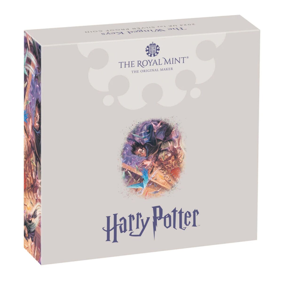 Auto Draw - Limited Edition - The Winged Keys 2024 UK 1oz Silver Proof Coin - Image 5