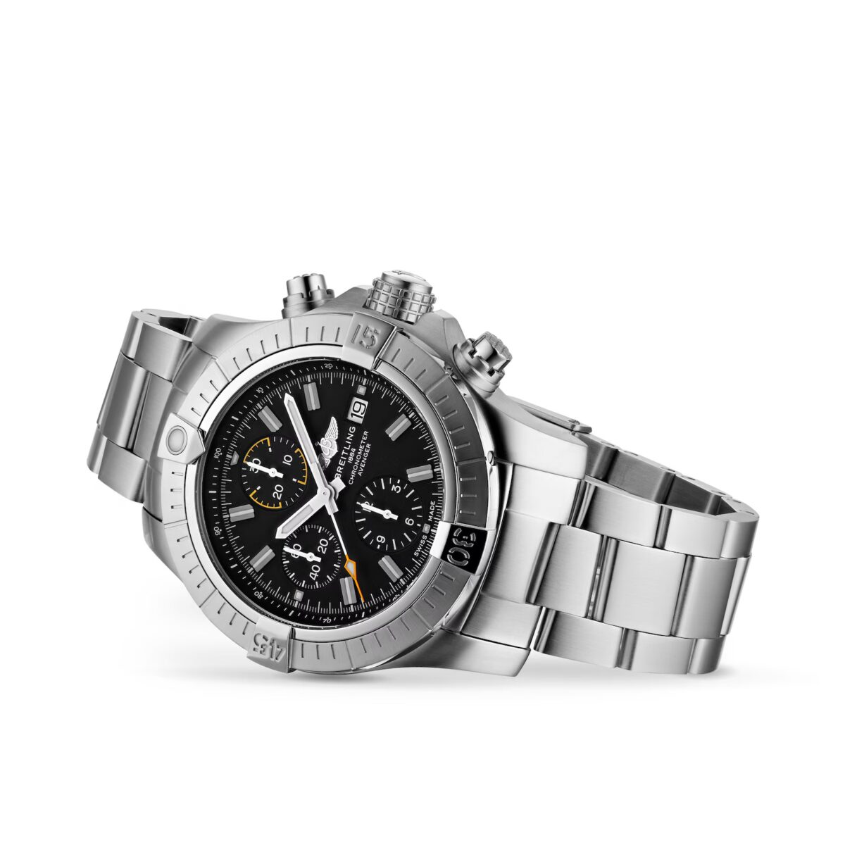 Breitling Avenger Chronograph 45 Stainless Steel Watch - Image 3